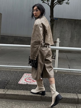 黒石奈央子さんのコーディネート