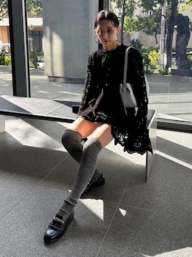 黒石奈央子さんのコーディネート