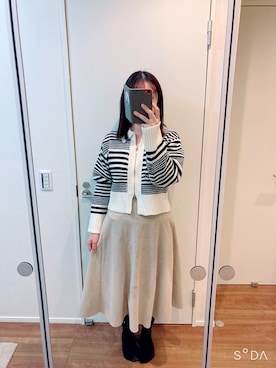 「URBAN RESEARCH（アーバンリサーチ）のアイテム（その他トップス）」を使った、cacoさん（レディース・159cm）の冬コーディネート