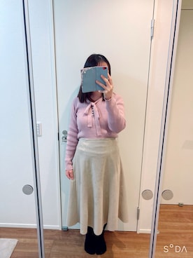 「Astoria（アストリア）のアイテム」を使った、cacoさん（レディース・159cm）の春コーディネート