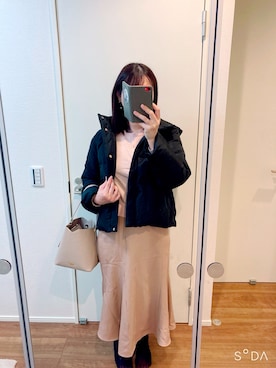 「Samantha Thavasa Petit Choice（サマンサタバサ　プチチョイス）のアイテム（バッグ）」を使った、cacoさん（レディース・159cm）の冬コーディネート