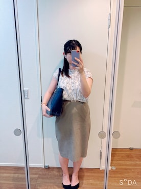 「Samantha Thavasa Petit Choice（サマンサタバサ　プチチョイス）のアイテム（バッグ）」を使った、cacoさん（レディース・159cm）の夏コーディネート