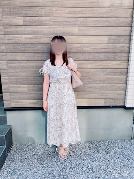 「Samantha Thavasa Petit Choice（サマンサタバサ　プチチョイス）のアイテム（バッグ）」を使った、cacoさん（レディース・159cm）の夏コーディネート