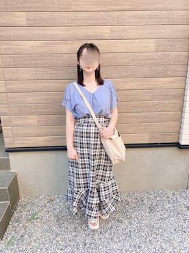 「SHOO・LA・RUE（シューラルー）のアイテム」を使った、cacoさん（レディース・159cm）の秋コーディネート