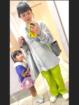 「bohmal（ボマール）のアイテム（パンツ）」を使った、kittieさん（レディース・150cm）の夏コーディネート