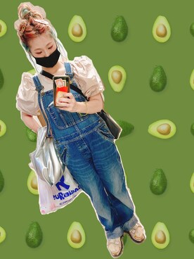 「RNA SWEAT（アールエヌエースウェット）のアイテム」を使った、kittieさん（レディース・150cm）の夏コーディネート