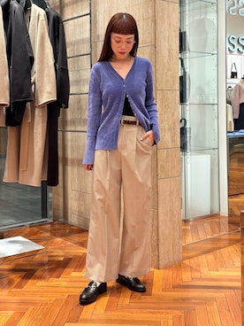 「ハンサムコーデ」｜ayaka kawaharadaさん（レディース・164cm）の秋コーディネート