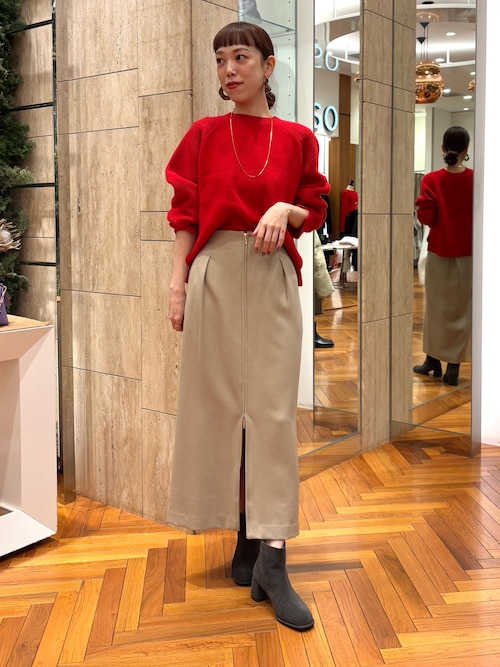 セール】スーパーファインラムズウールショートニット（ニット