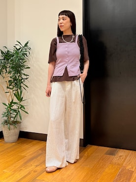 ayaka kawaharadaさん（レディース・164cm）の夏コーディネート