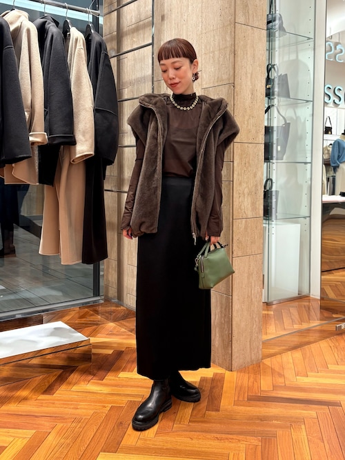 ECOPELファーフードジレ（その他アウター）｜URBAN RESEARCH ROSSO