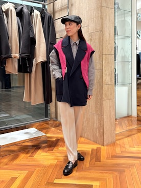 「トレンドコーデ」｜ayaka kawaharadaさん（レディース・164cm）の秋コーディネート