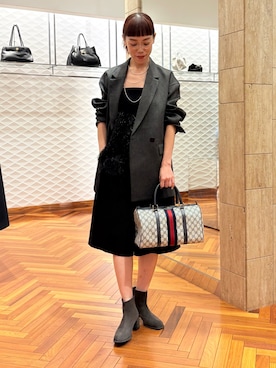 「ハンサムコーデ」｜ayaka kawaharadaさん（レディース・164cm）の秋コーディネート