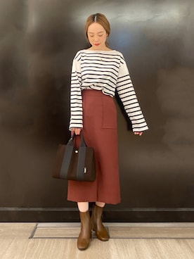 ayaka kawaharadaさん（レディース・164cm）の秋コーディネート