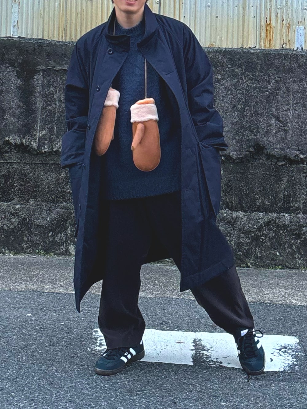 【22年モデル】エムエイチエル プルーフド コットン ナイロン ツイル コート MHL.（エムエイチエル）の「TOUGH COTTON NYLON（ステンカラーコート