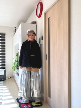「X-girl（エックスガール）のアイテム」を使った、あゆぽさん（レディース・160cm・40代）の冬コーディネート