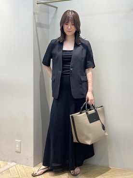 スタッフさん（レディース・162cm）の夏コーディネート