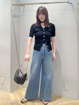 スタッフさん(レディース・162cm)の夏コーディネート