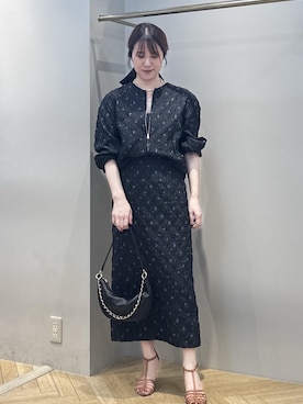 スタッフさん（レディース・162cm）の夏コーディネート