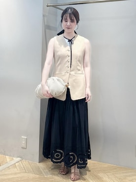 スタッフさん(レディース・162cm)の夏コーディネート