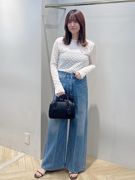 スタッフさん(レディース・162cm)の夏コーディネート