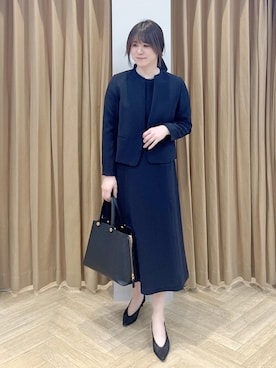 スタッフさん（レディース・162cm）の冬コーディネート