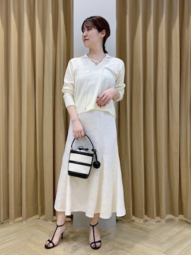 スタッフさん（レディース・162cm）の春コーディネート