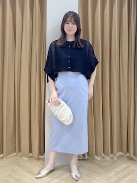 スタッフさん（レディース・162cm）の春コーディネート