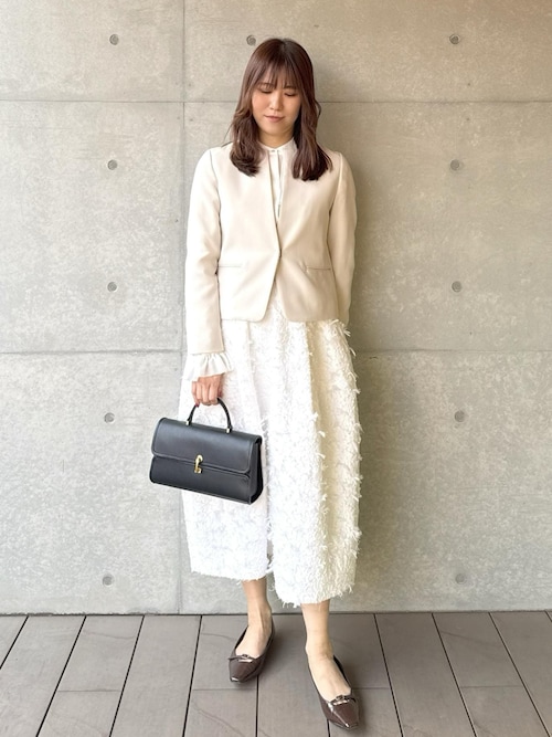 セール】コクーンジャガードスカート（スカート）｜ROPE'（ロペ）の