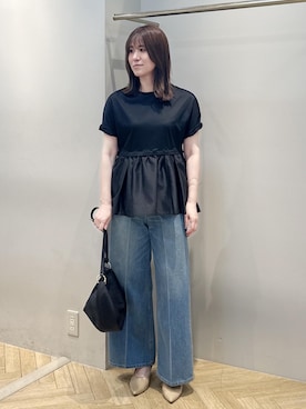 スタッフさん（レディース・162cm）の夏コーディネート