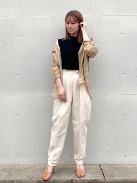 スタッフさん（レディース・162cm）の夏コーディネート