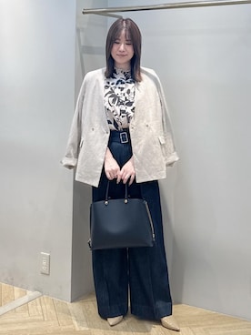 スタッフさん(レディース・162cm)の夏コーディネート