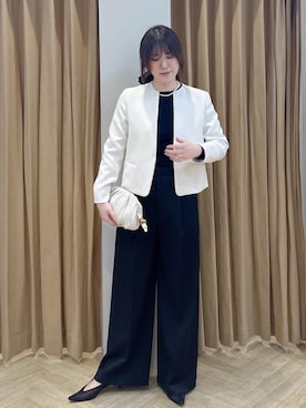 スタッフさん（レディース・162cm）の冬コーディネート