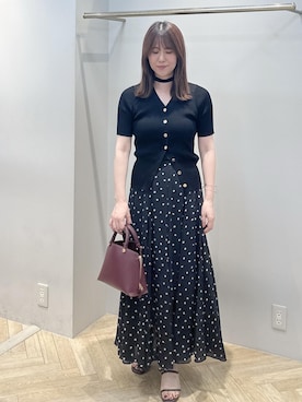 スタッフさん(レディース・162cm)の夏コーディネート