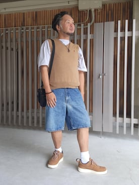 名不synchroniz(P.M.R)さん（メンズ・174cm）の夏コーディネート