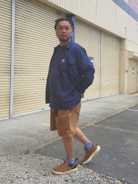 「アイテム（ポーチ）」を使った、名不synchroniz(P.M.R)さん（メンズ・174cm）の春コーディネート