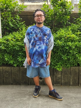 「VANS（バンズ）のVANS/バンズ "マグナシリーズ"  V2204 567548-0002 AG-JI 95006/27.5cm（スニーカー、ブルー系）」を使った、名不synchroniz(P.M.R)さん（メンズ・174cm）の春コーディネート