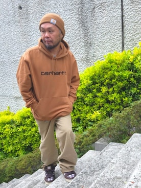 「アイテム（ポーチ）」を使った、名不synchroniz(P.M.R)さん（メンズ・174cm）の春コーディネート