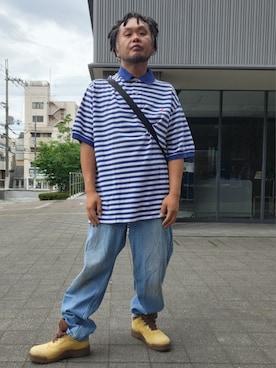 名不synchroniz(P.M.R)さん（メンズ・174cm）の夏コーディネート