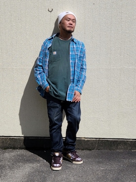 「no brand（ノーブランド）のアイテム（アクセサリー）」を使った、名不synchroniz(P.M.R)さん（メンズ・174cm）の春コーディネート