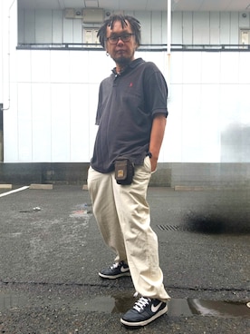 「Ray-Ban（レイバン）のアイテム」を使った、名不synchroniz(P.M.R)さん（メンズ・174cm）の夏コーディネート