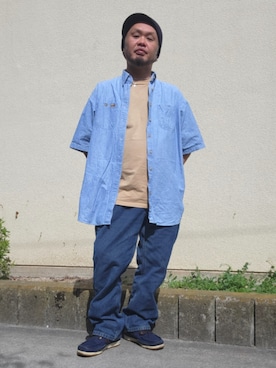 「no brand（ノーブランド）のアイテム（アクセサリー）」を使った、名不synchroniz(P.M.R)さん（メンズ・174cm）の春コーディネート