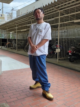 「ストリート系」｜名不synchroniz(P.M.R)さん（メンズ・174cm）の春コーディネート