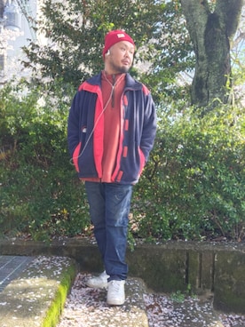 「Columbia（コロンビア）のアイテム」を使った、名不synchroniz(P.M.R)さん（メンズ・174cm）の春コーディネート