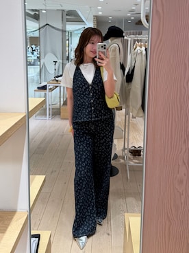 「mystic（ミスティック）のアイテム（シューズ）」を使った、sayaさん（レディース・162cm）の春コーディネート