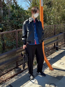 「HUNTER（ハンター）のアイテム」を使った、ととさん（メンズ・178cm）の春コーディネート