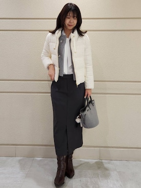 yukaさん(レディース・170cm)の冬コーディネート