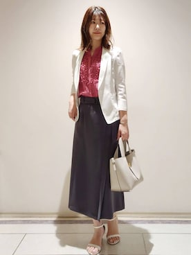 yukaさん(レディース・170cm)の夏コーディネート