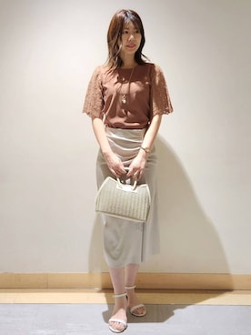 yukaさん(レディース・170cm)の春コーディネート