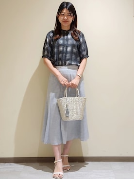yukaさん(レディース・170cm)の夏コーディネート