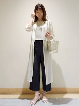 yukaさん(レディース・170cm)の夏コーディネート